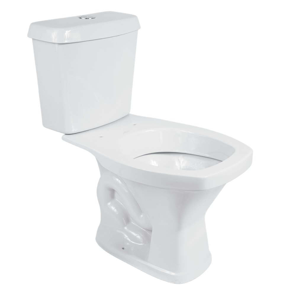 Vaso Sanit&aacute;rio com Caixa Acoplada Valentina Branco Quadrado Santa Marina