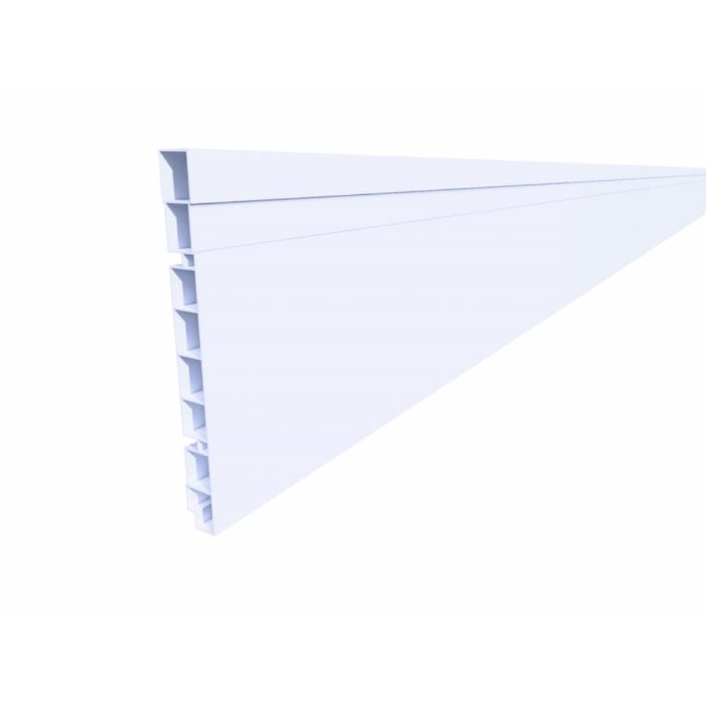 Rodapé PVC 15cm frontal