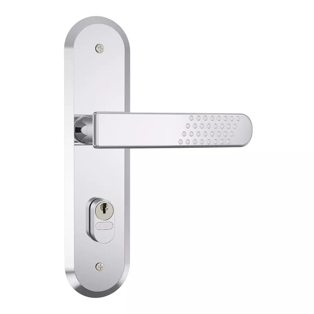 Fechadura Espelho Inox Externa frontal