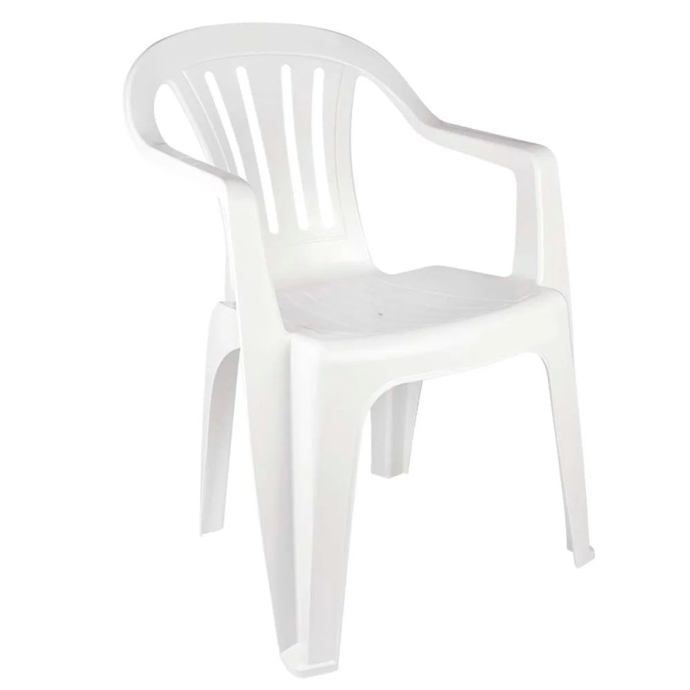 Poltrona Bela Vista Branca Mor frontal