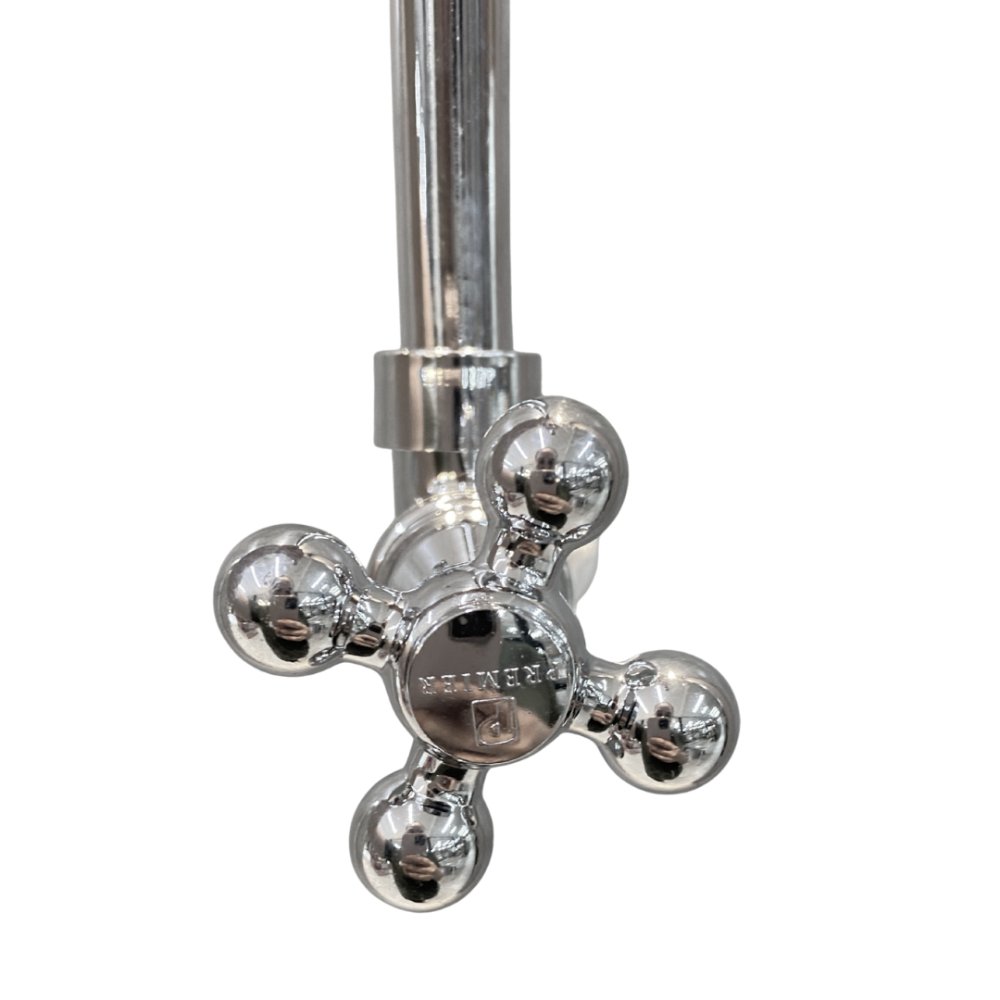 Torneira Light BM para Cozinha de Parede Premier 116 detalhe superior